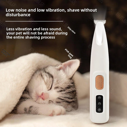 pet trimmer for sensitive and curvy spots