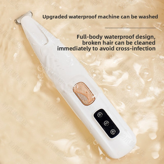 pet trimmer for sensitive and curvy spots